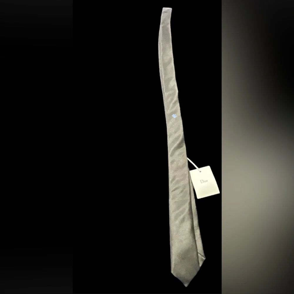 Dior Tie with Bee Motif - Picture 1 of 2
